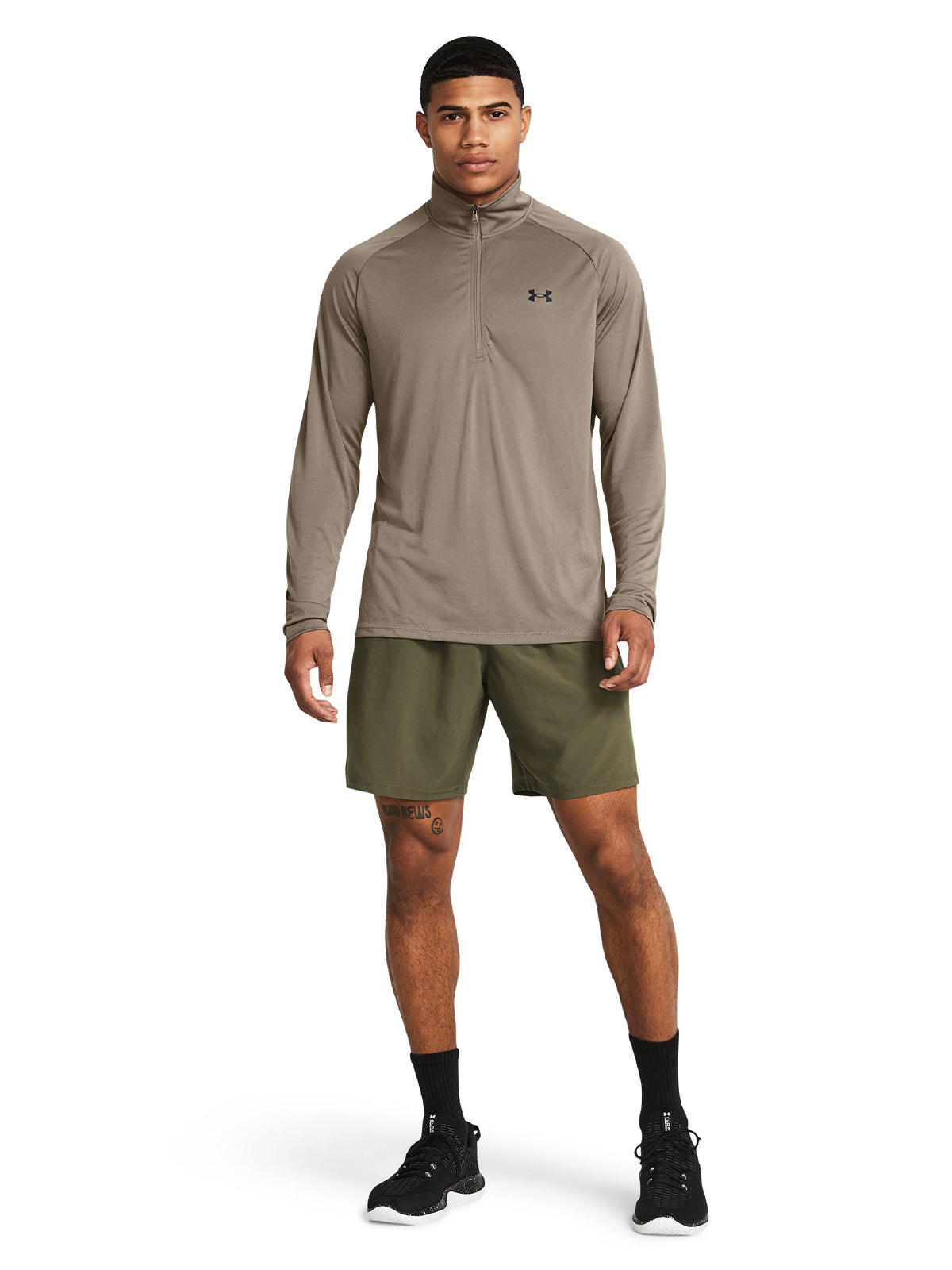Short Training Hombre Color Verde-3