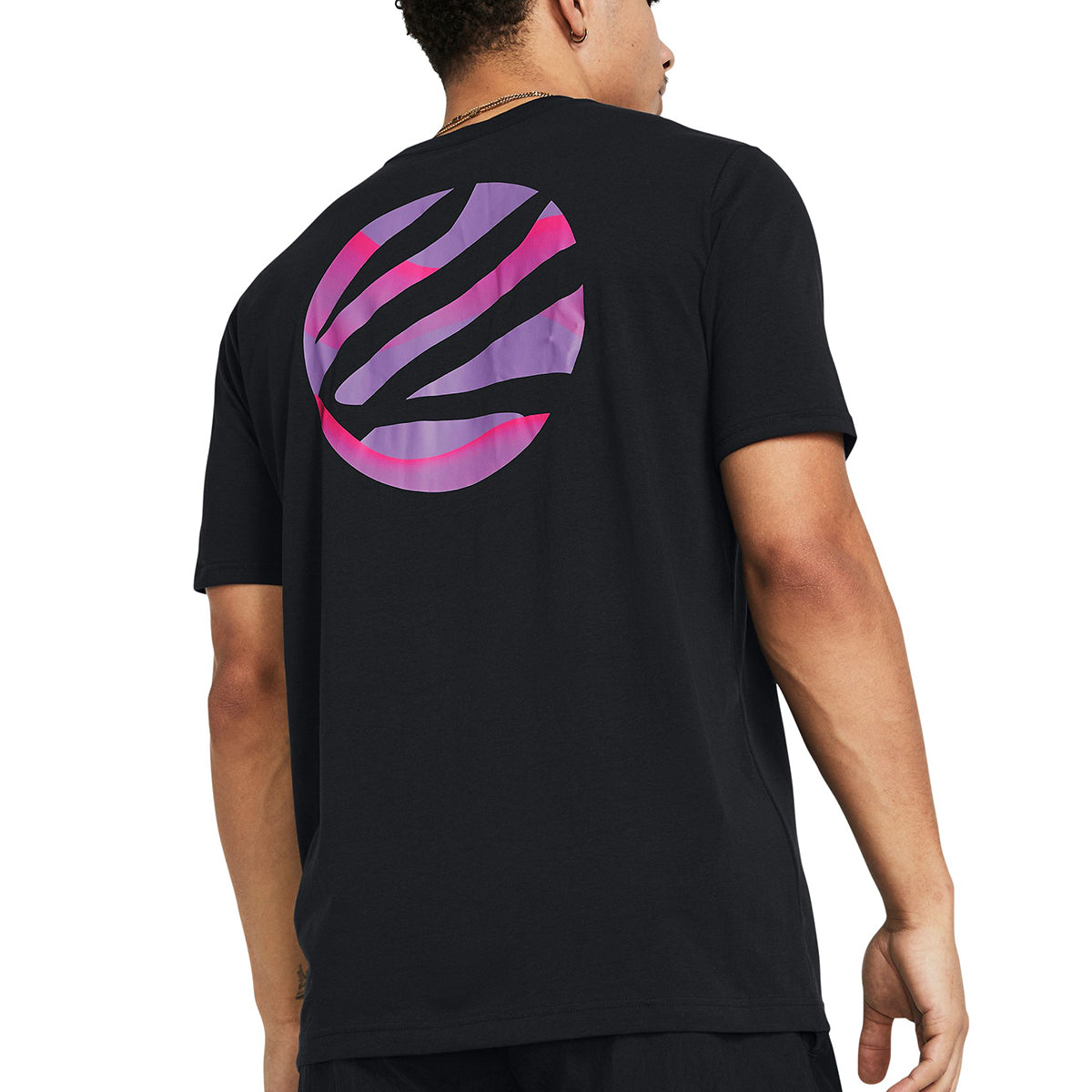 Camiseta Basketball Hombre Color Negro-2