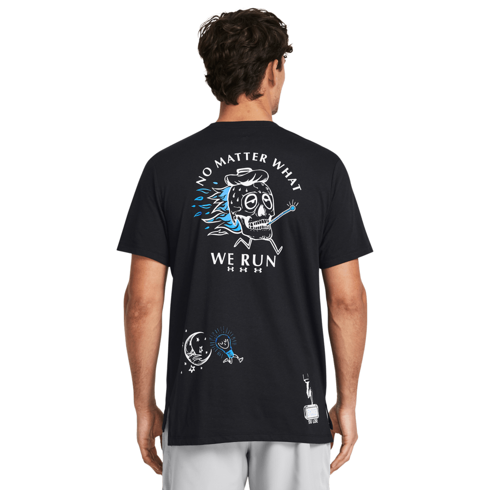 Camiseta Running Hombre Color Negro