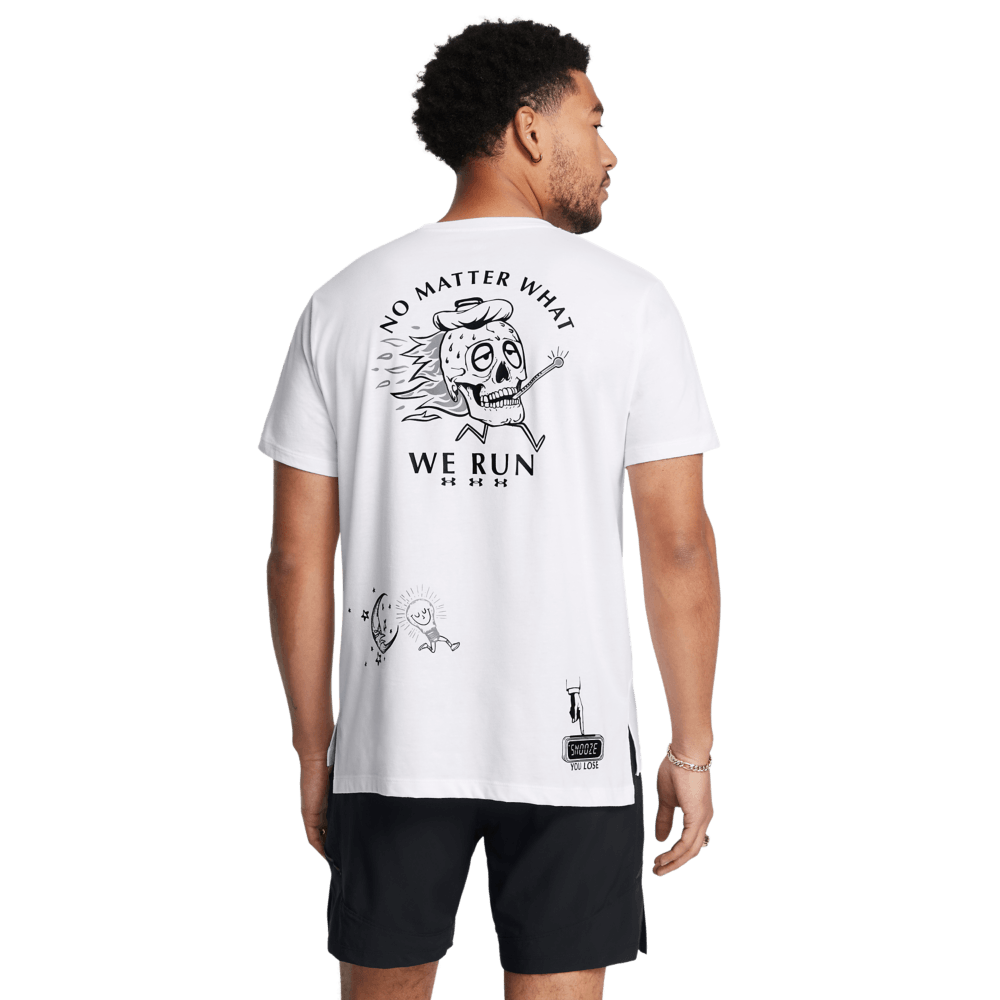 Camiseta Running Hombre Color Blanco