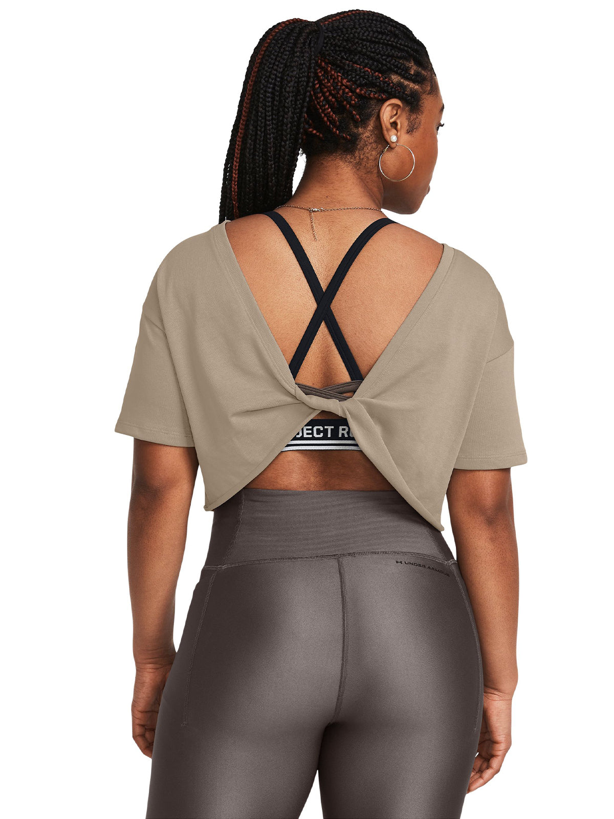 Camiseta Training Mujer Color Café-2