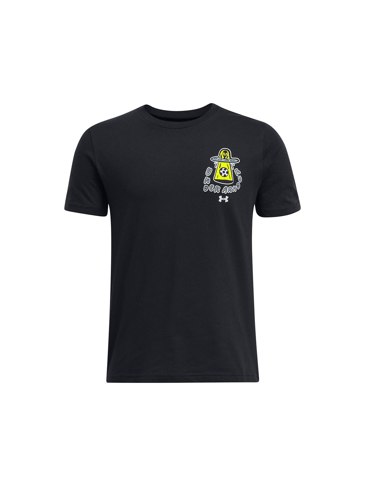 Camiseta Fútbol Niño Color Negro-1