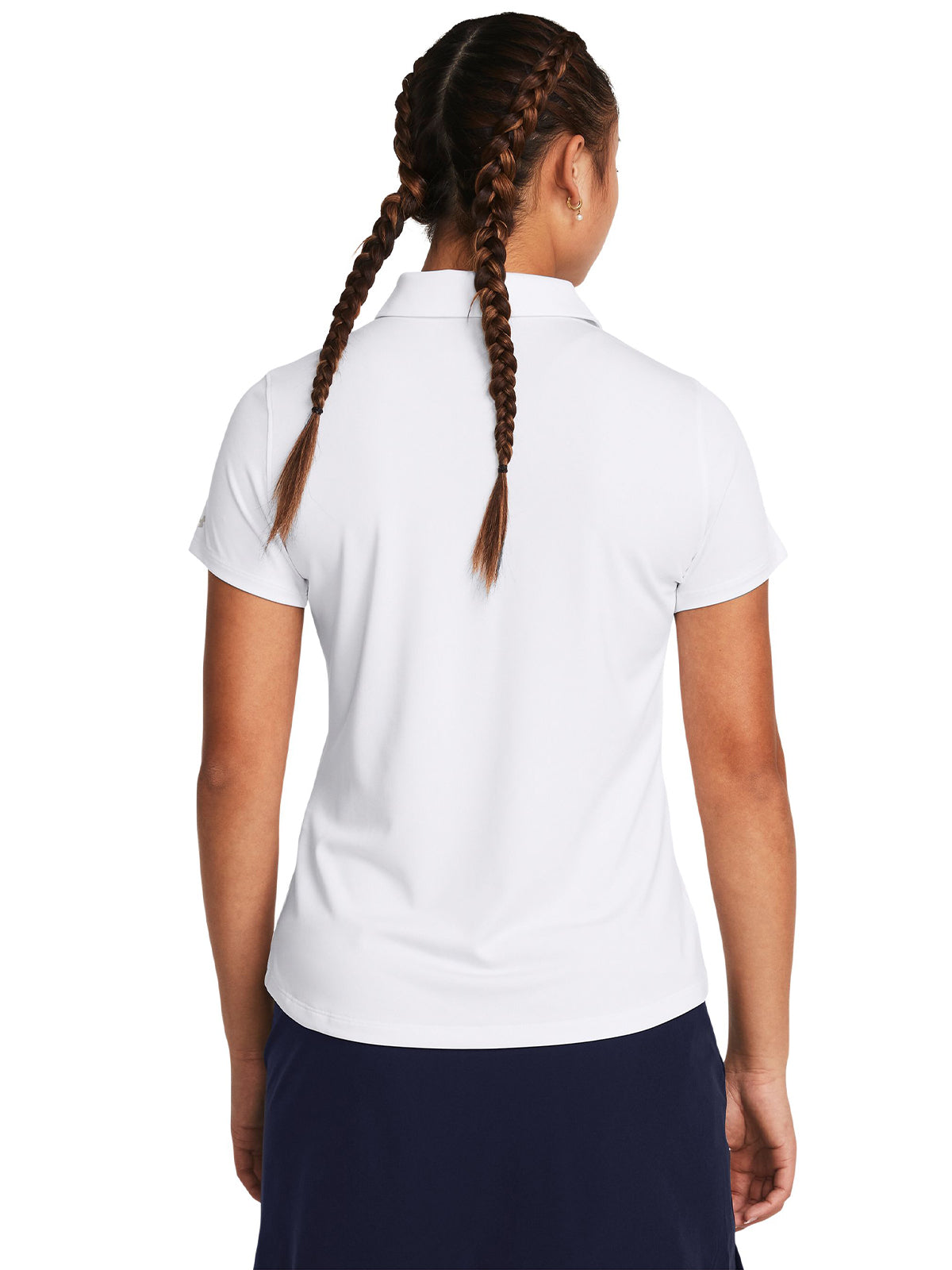 Polo Golf Mujer Color Blanco-2