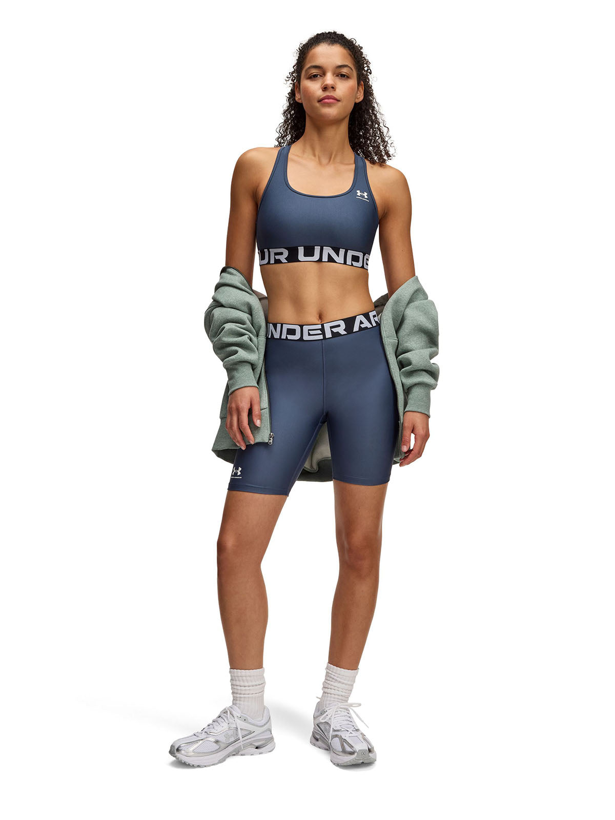 Short Training Mujer Color Gris-3