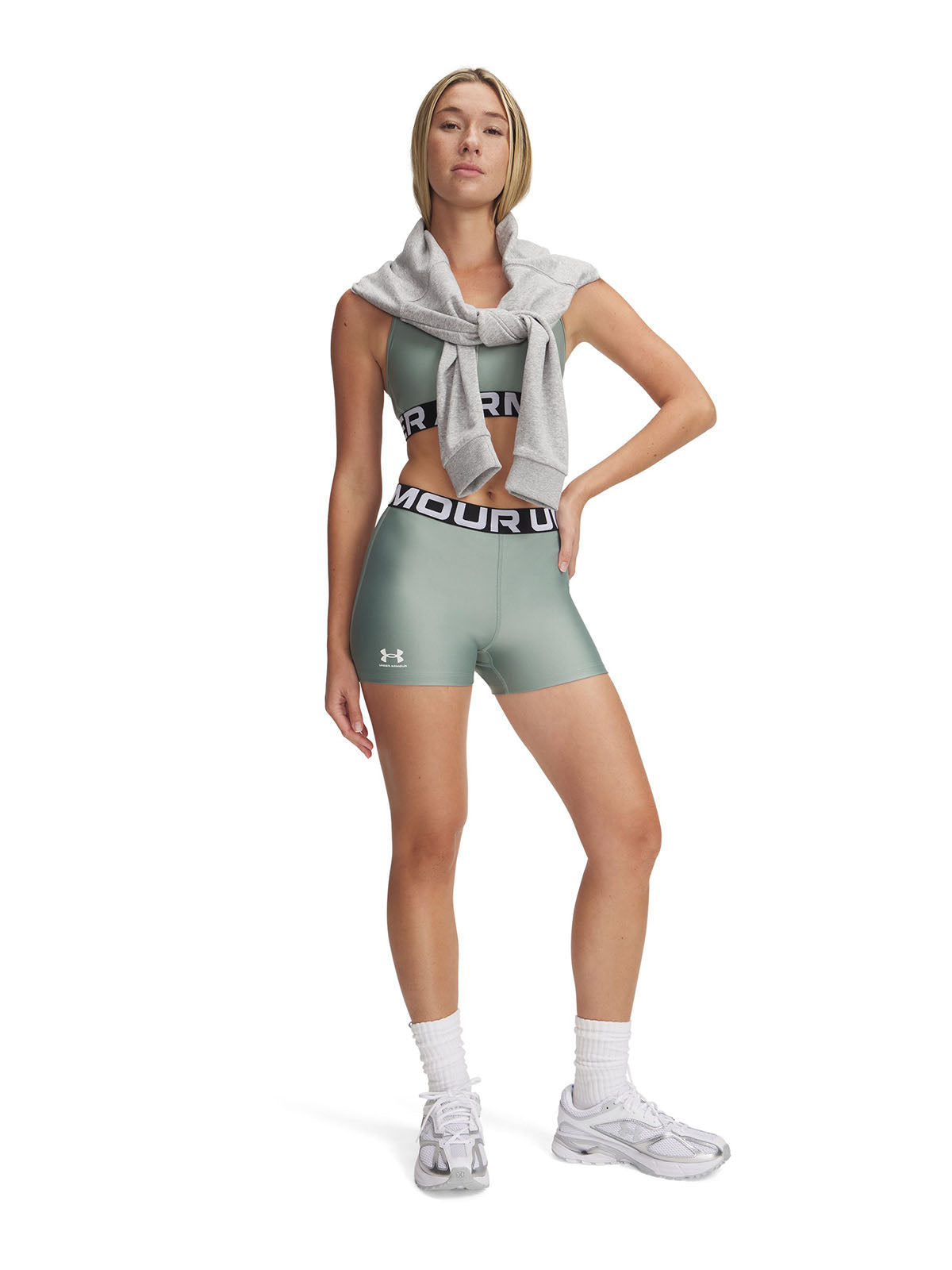 Short Training Mujer Color Verde-3
