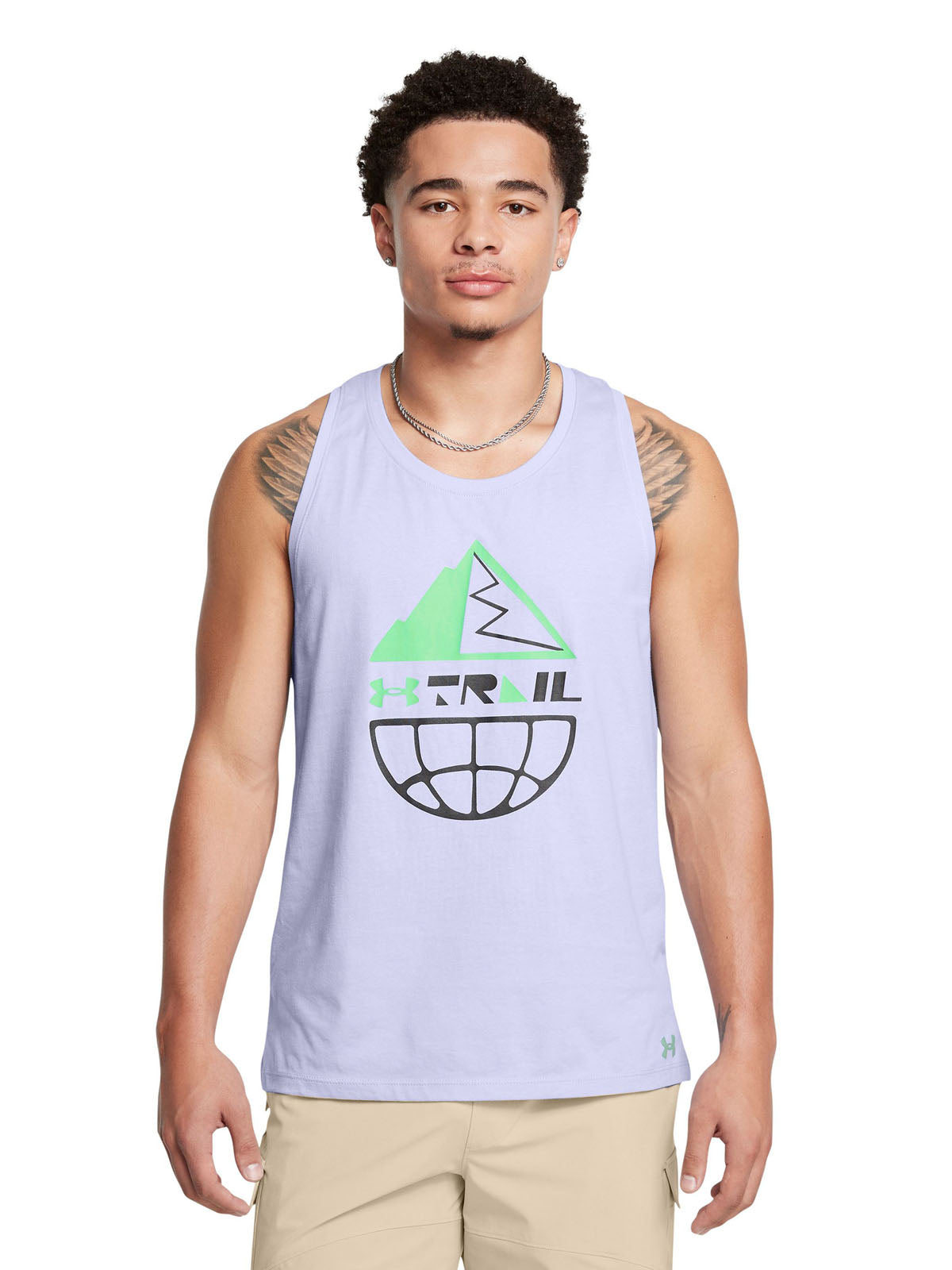 Camiseta Running Hombre Color Morado-3