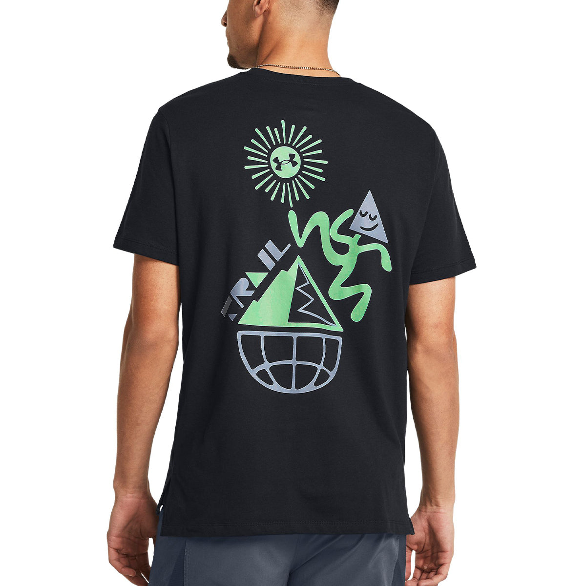 Camiseta Running Hombre Color Negro-2