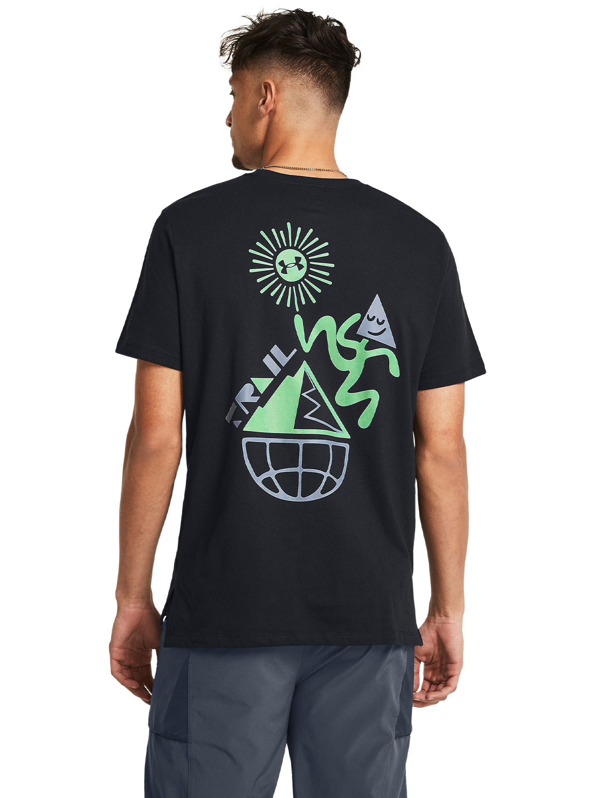 Camiseta Running Hombre Color Negro-2