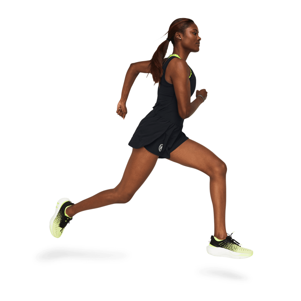 Vestido Running Mujer Color Negro