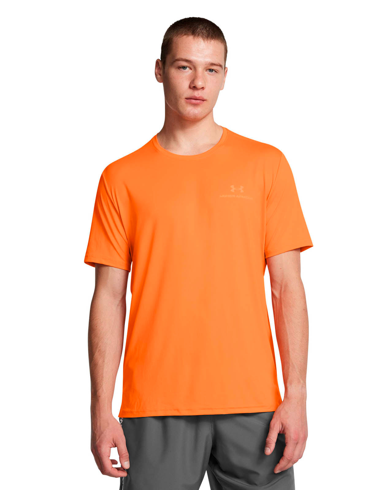 Camiseta Training Hombre Color Naranja-1