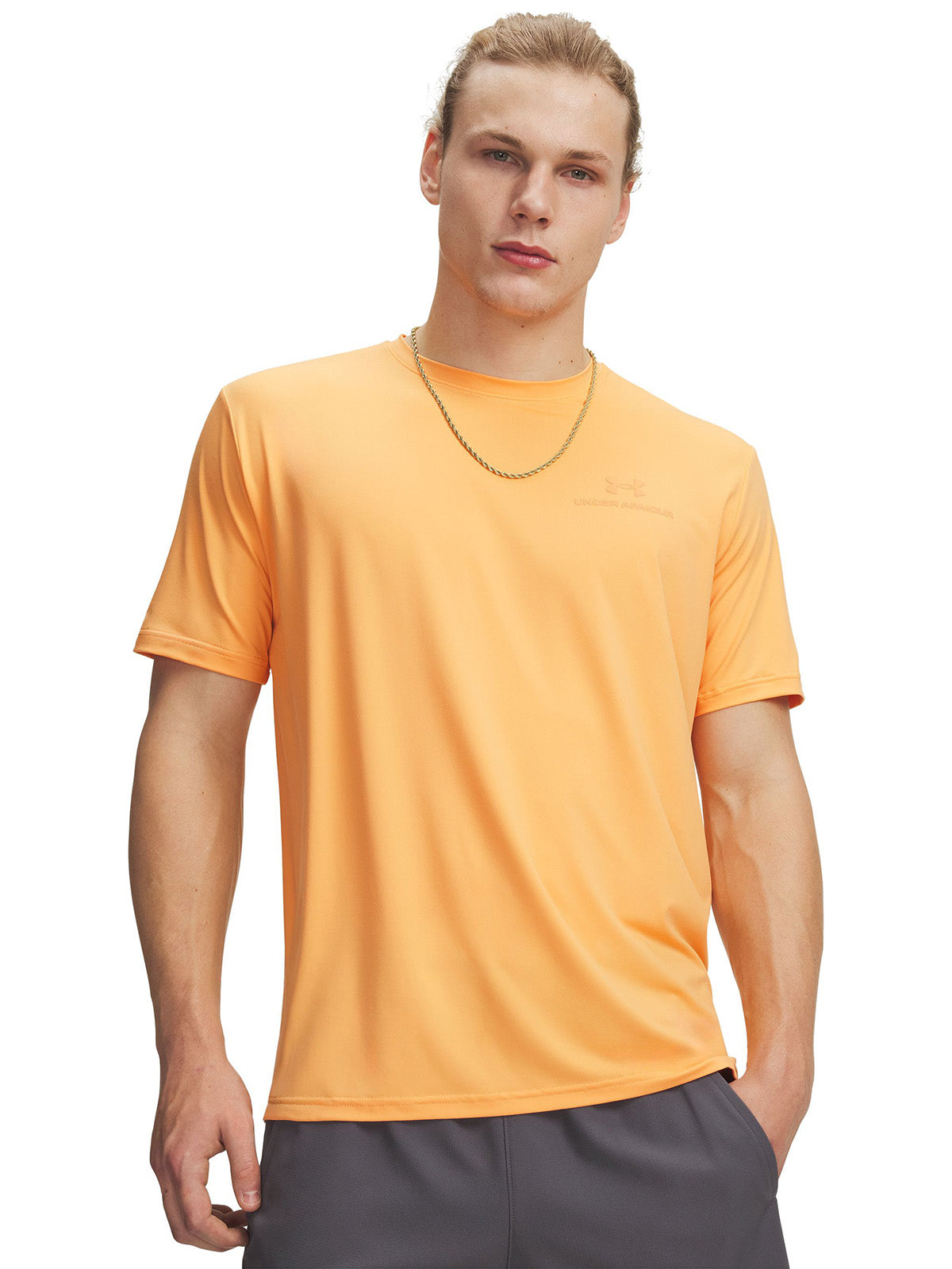 Camiseta Training Hombre Color Naranja