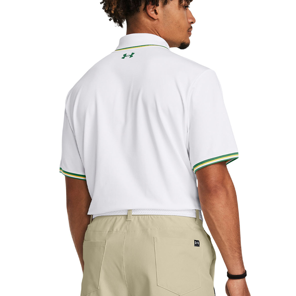 Polo Golf Hombre Color Blanco-2