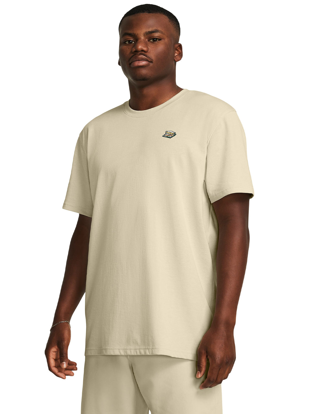Camiseta Golf Hombre Color Beige-3