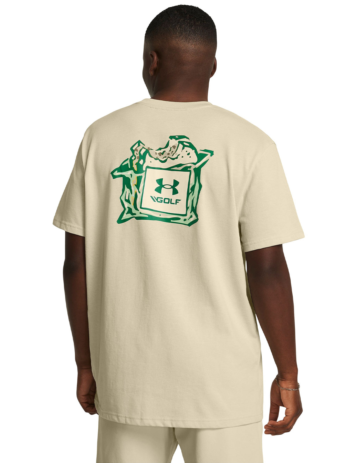 Camiseta Golf Hombre Color Beige-4