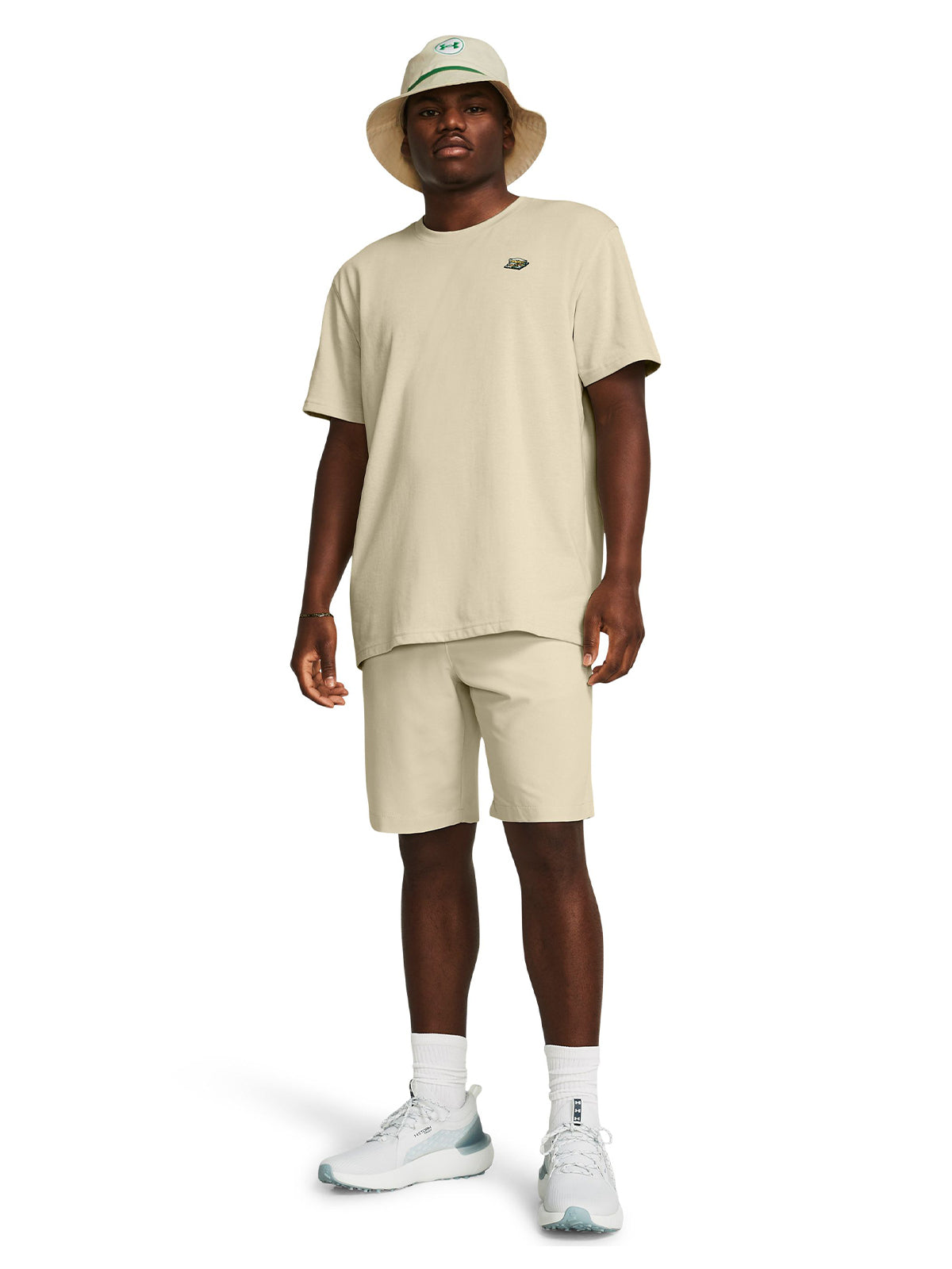 Camiseta Golf Hombre Color Beige-5
