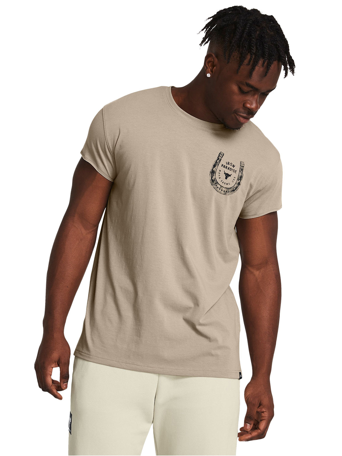 Camiseta Training Hombre Color Café-3