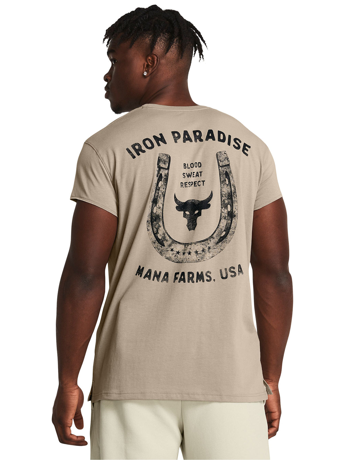 Camiseta Training Hombre Color Café-4