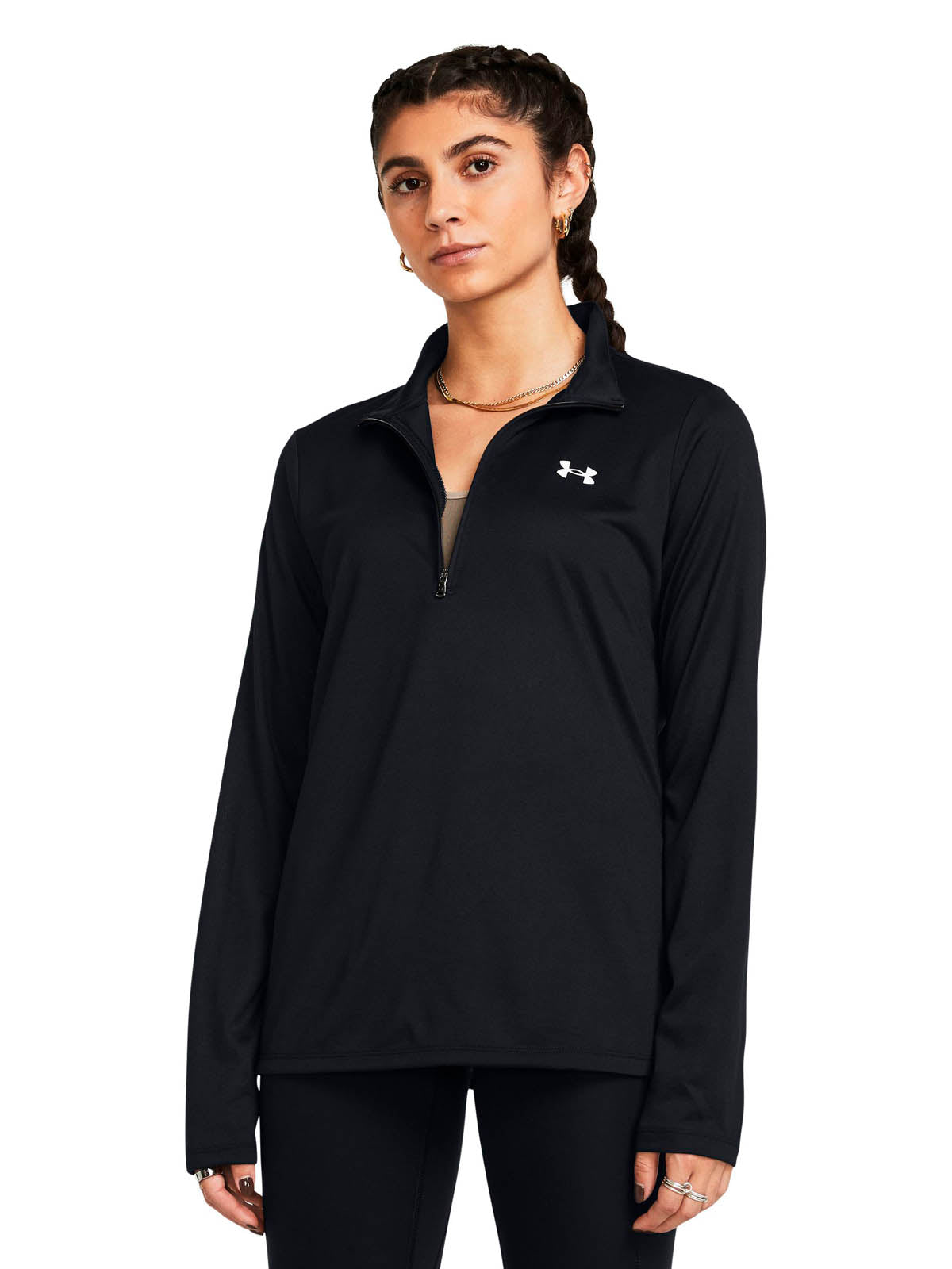 Buzo Training Mujer Color Negro-3