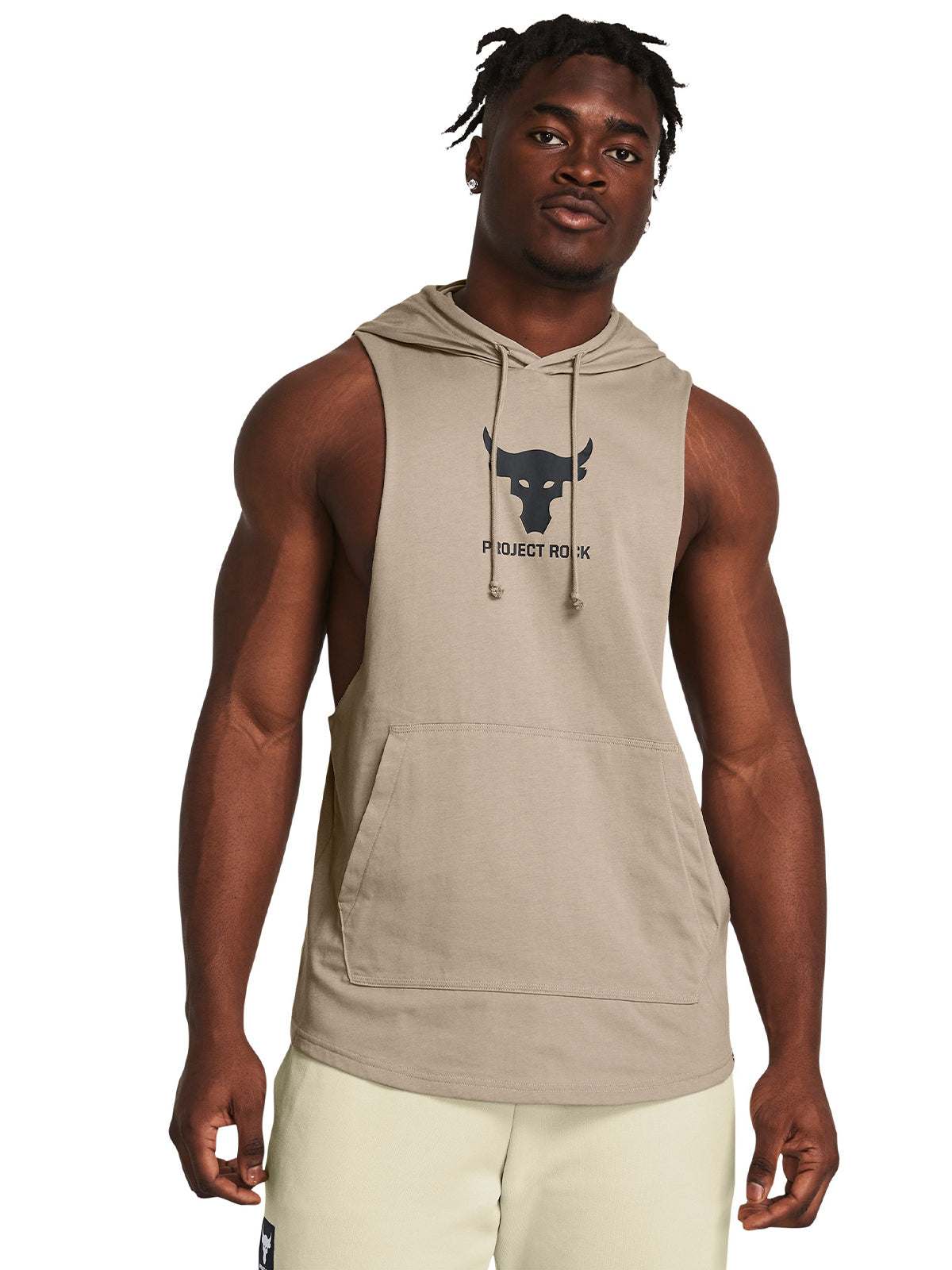 Camiseta Training Hombre Color Café-1