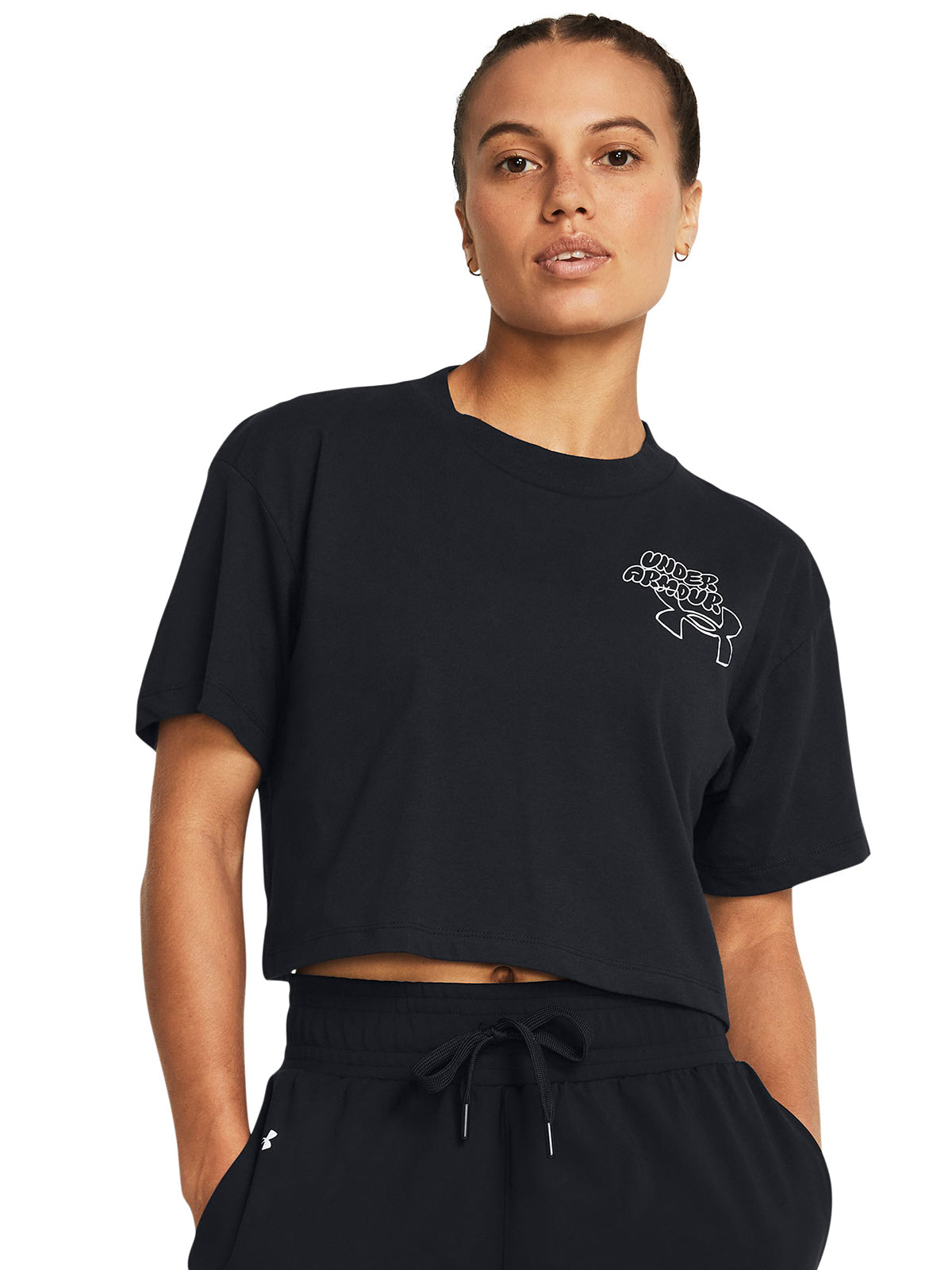 Camiseta Training Mujer Color Negro-1