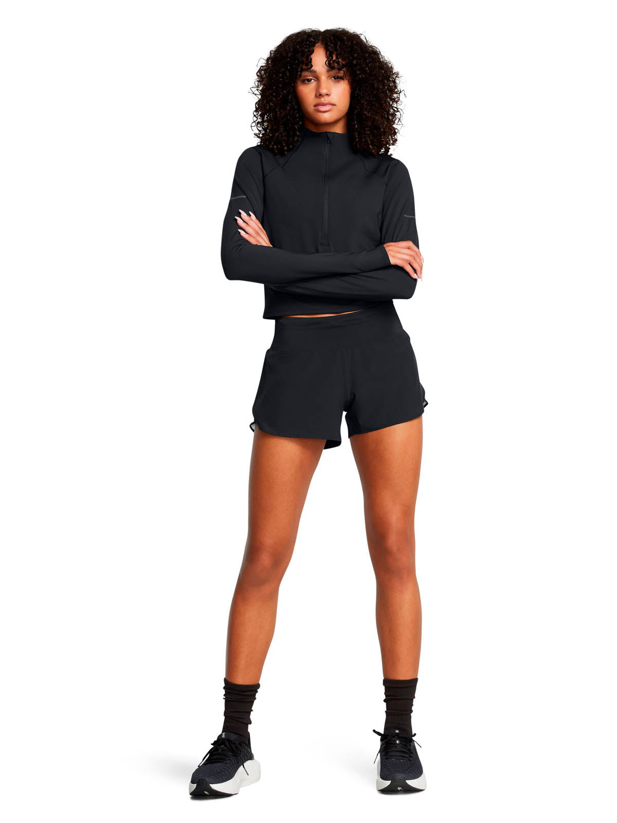 Short Running Mujer Color Negro-5