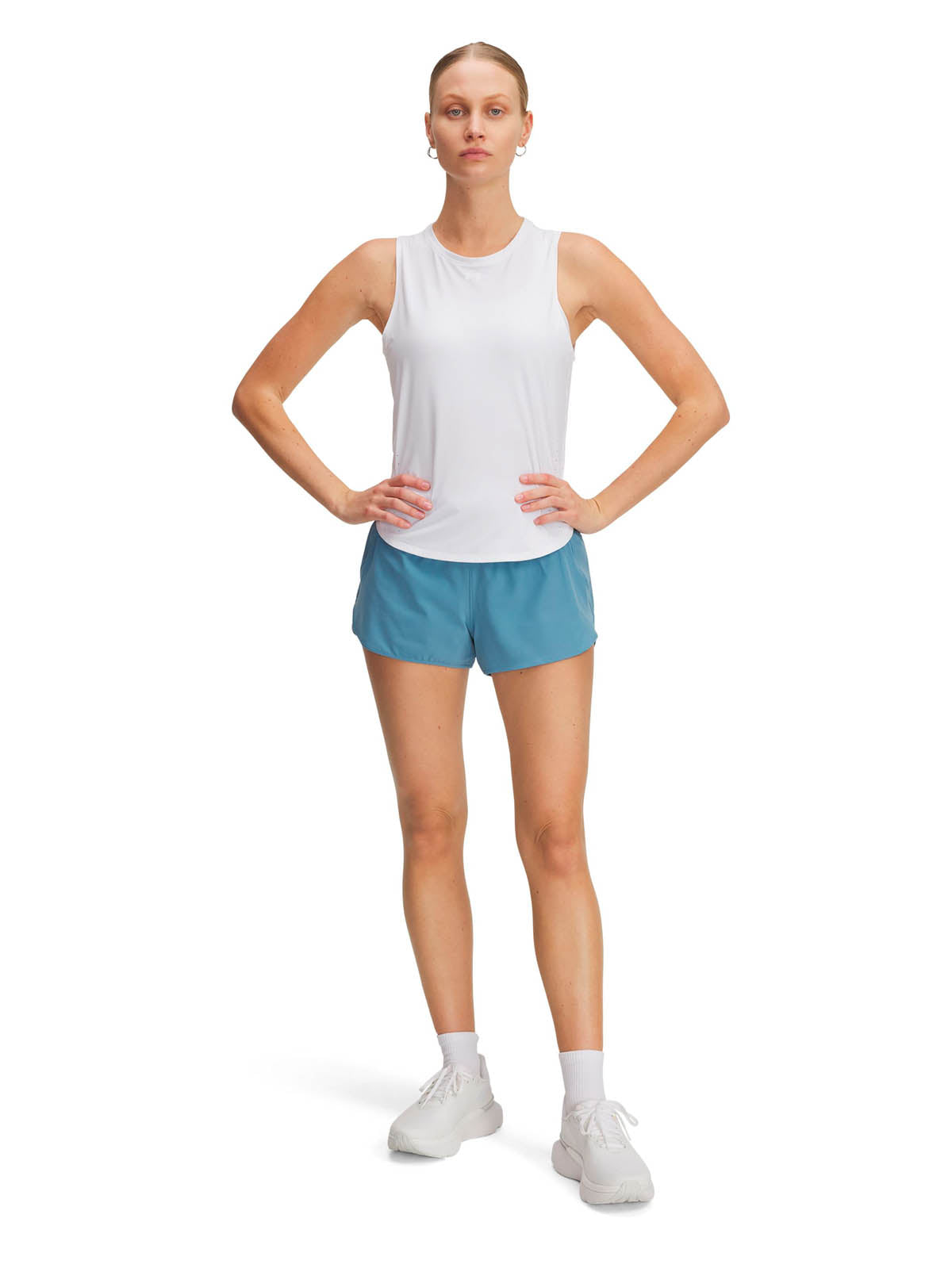 Short Running Mujer Color Azul-3