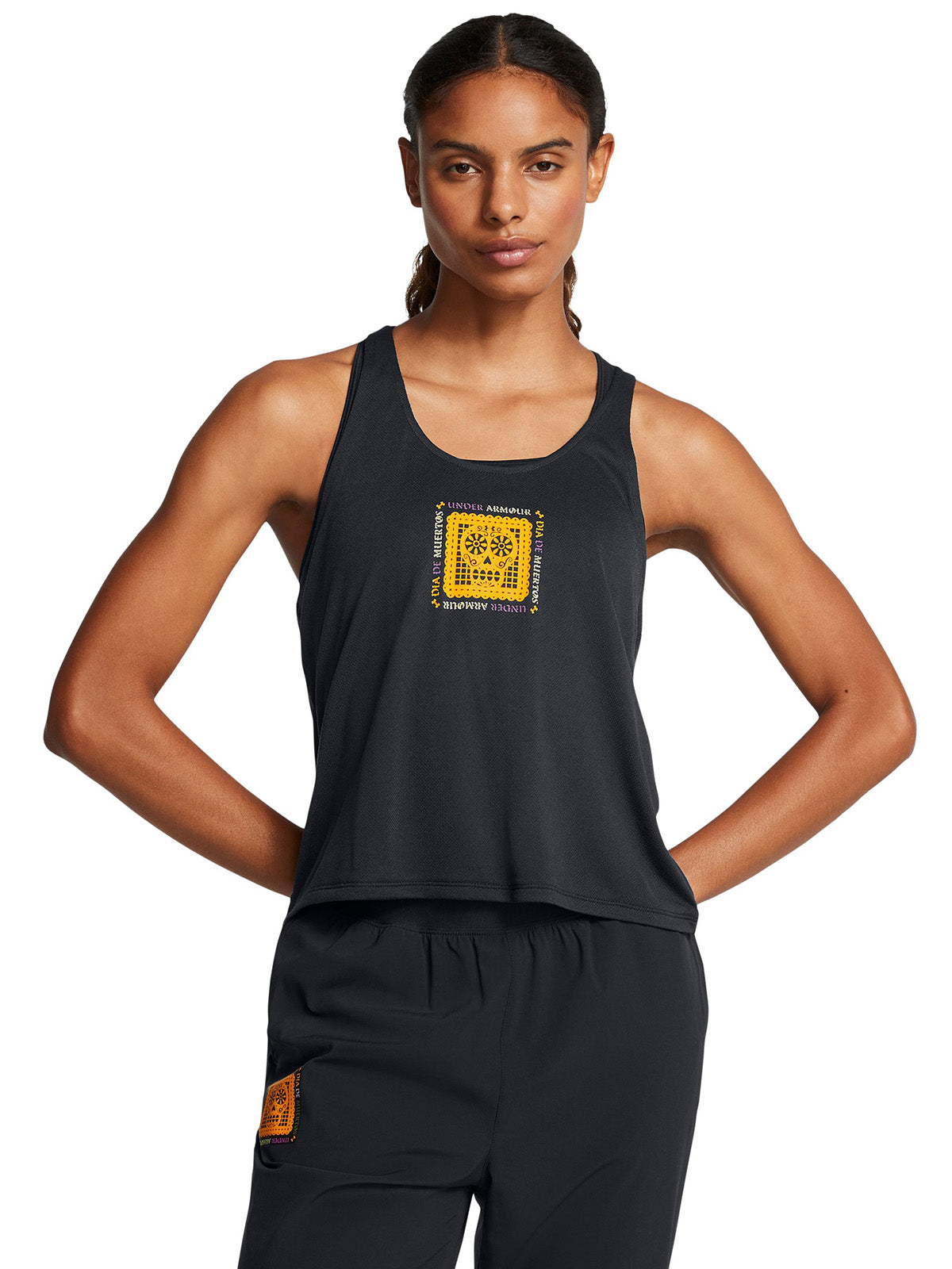 Esqueleto Running Mujer Color Negro-3
