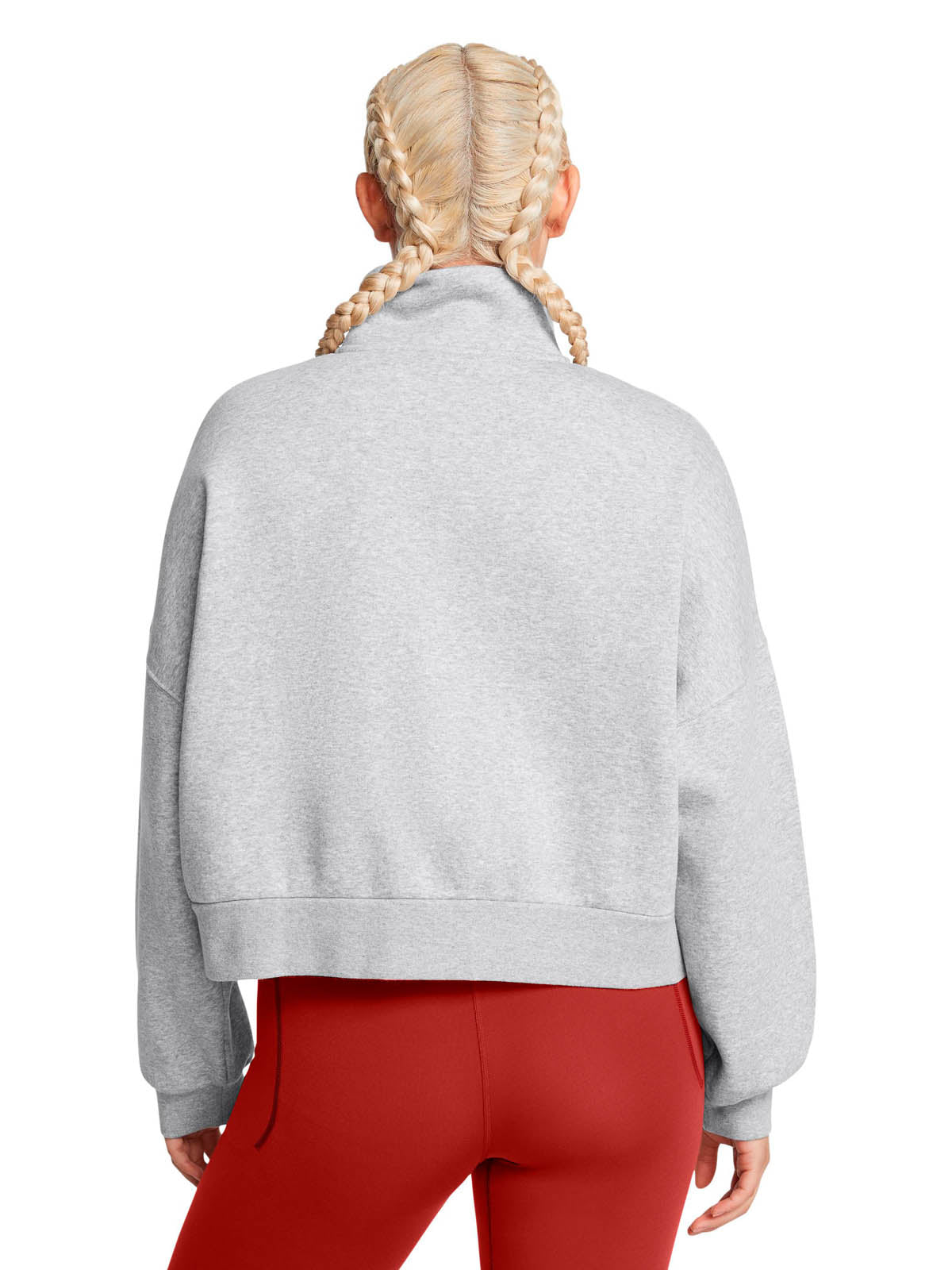 Buzo Training Mujer Color Gris-4