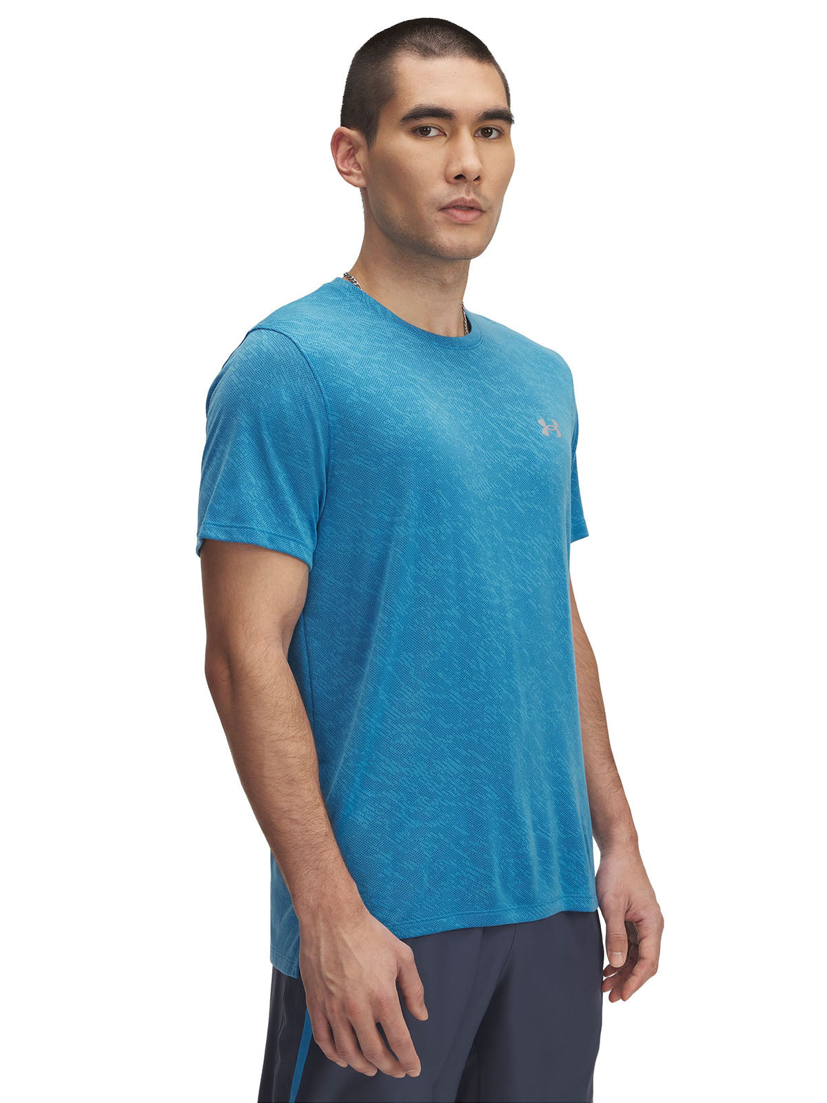 Camiseta Running Hombre Color Azul-1