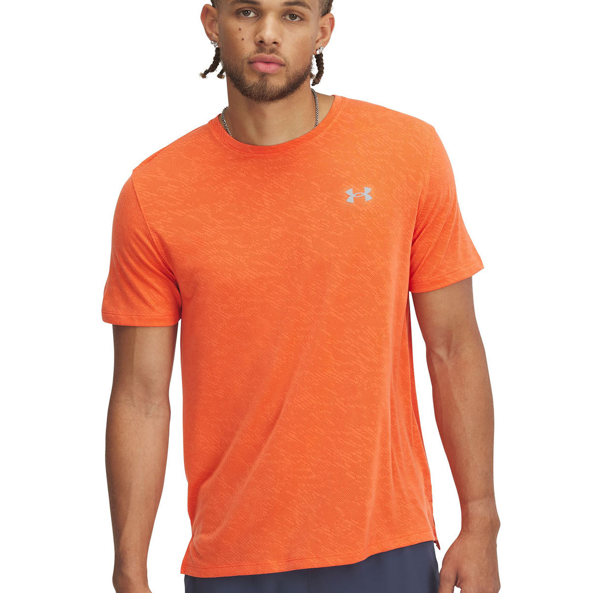 Camiseta Running Hombre Color Naranja-1