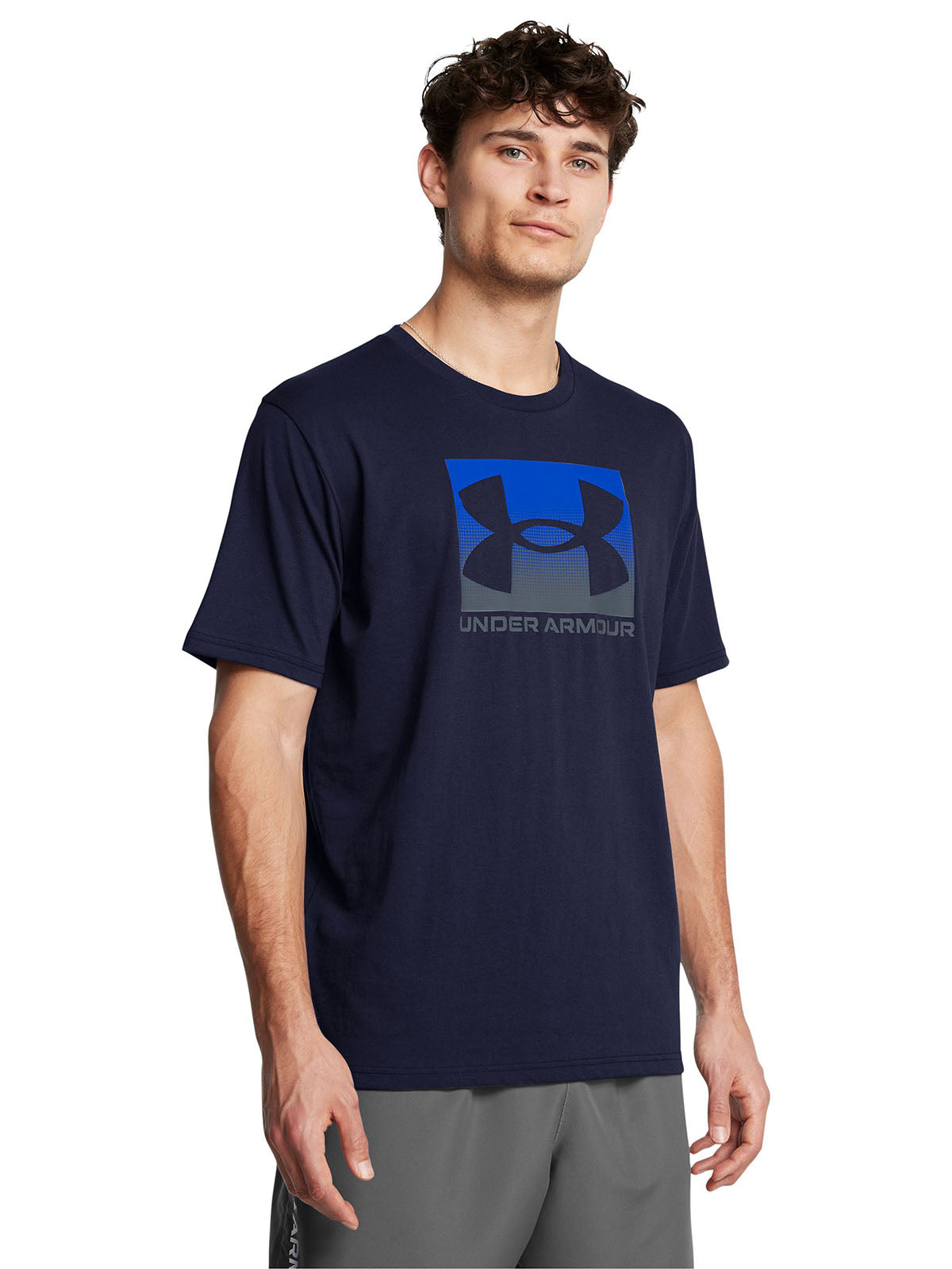 Camiseta Sportstyle Hombre Color Azul-3
