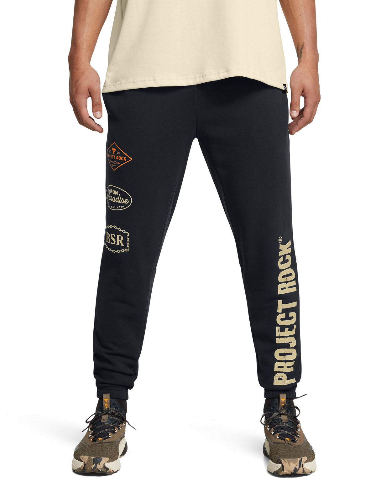 Pantalón Training Hombre Color Negro-3