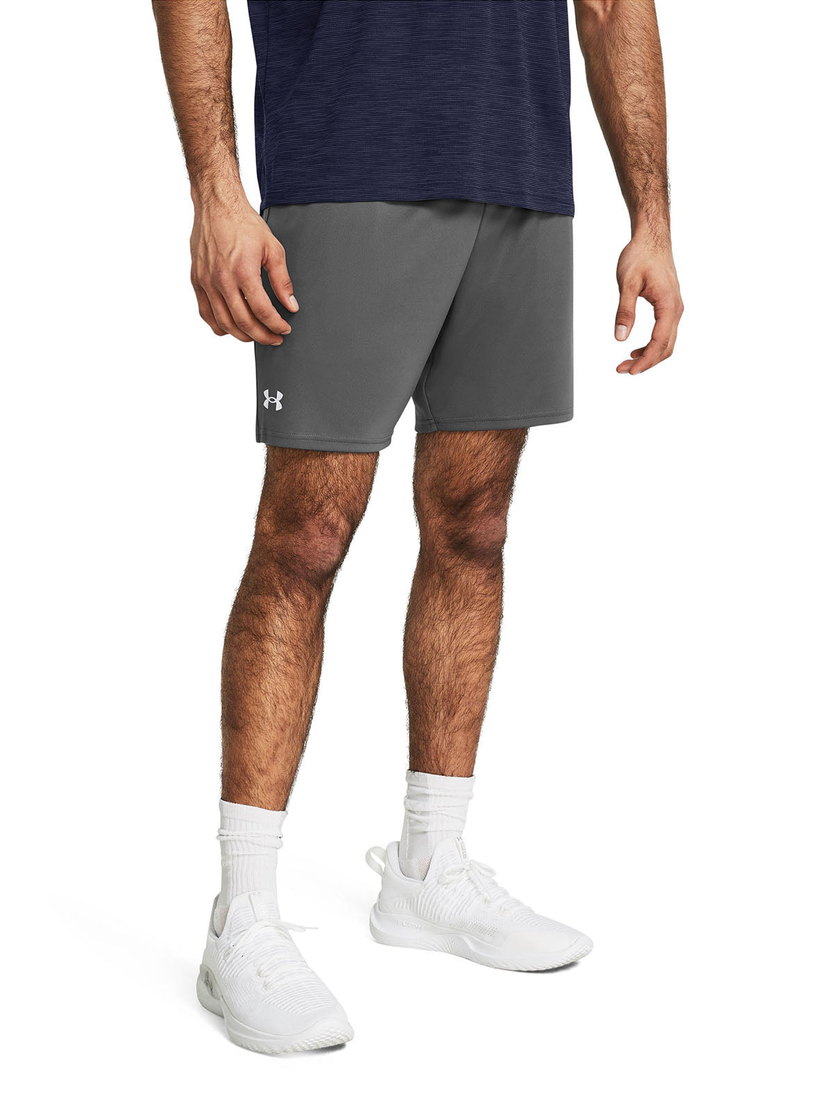 Short Training Hombre Color Gris-3