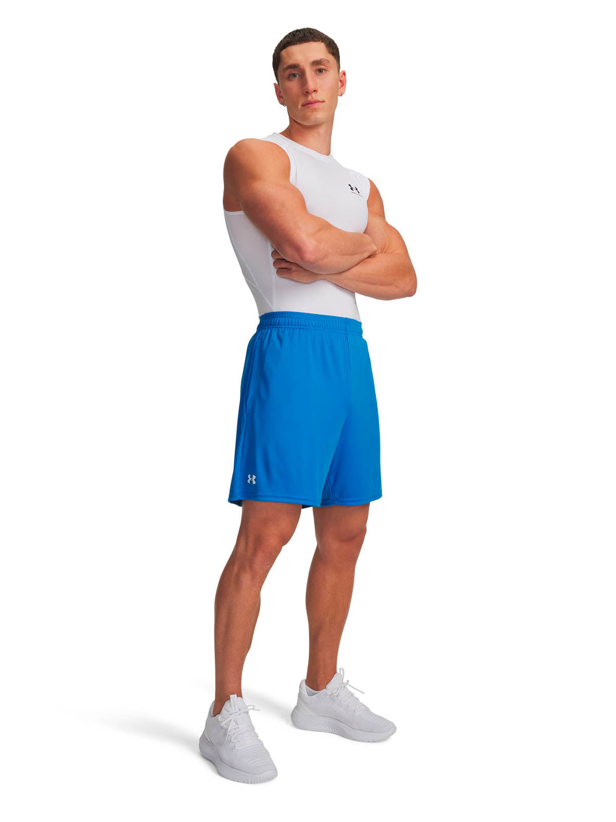 Short Training Hombre Color Azul-3