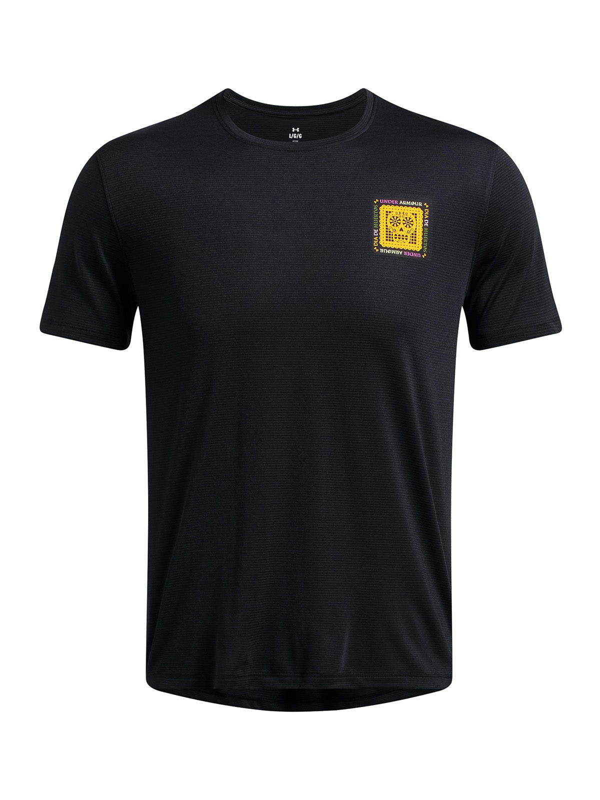 Camiseta Running Hombre Color Negro-1