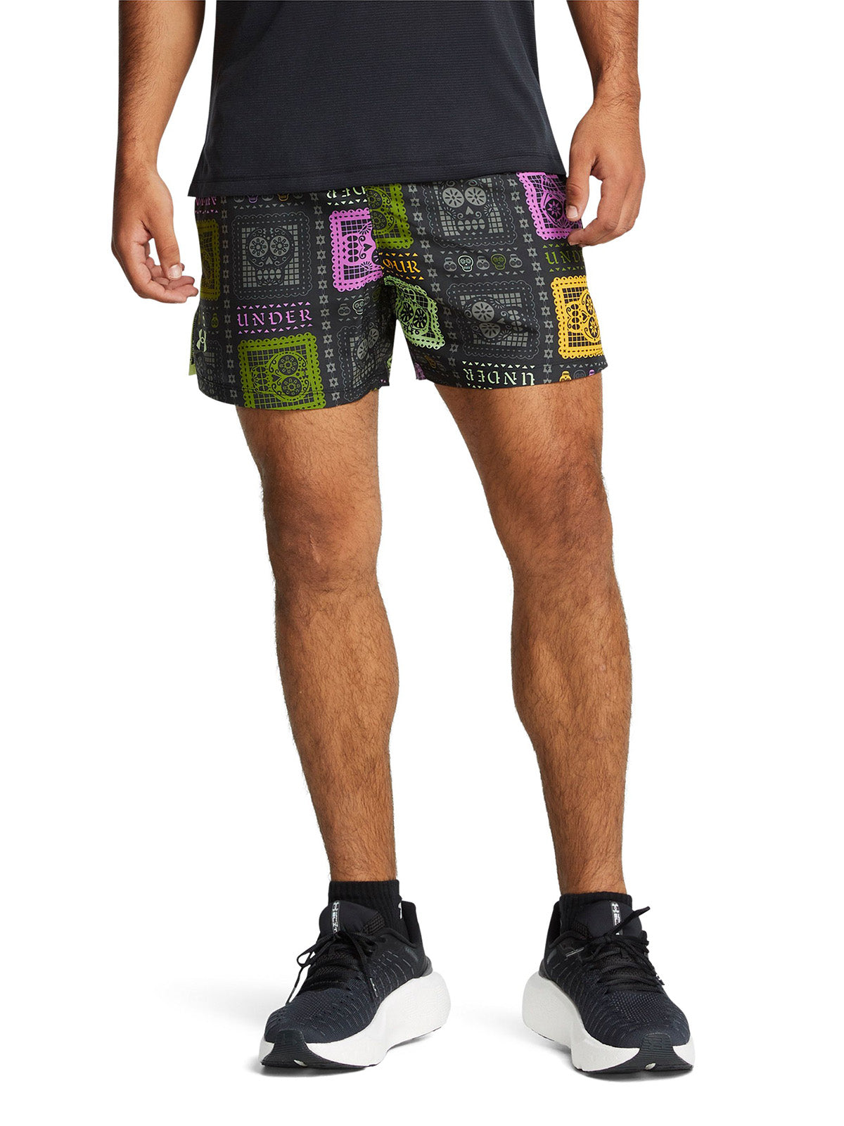 Short Running Hombre Color Negro-3