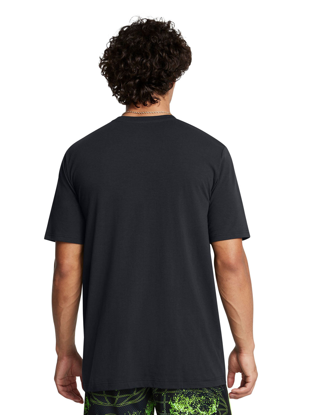 Camiseta Basketball Hombre Color Negro-4