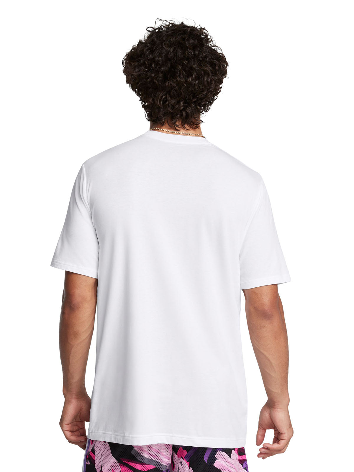 Camiseta Basketball Hombre Color Blanco-4