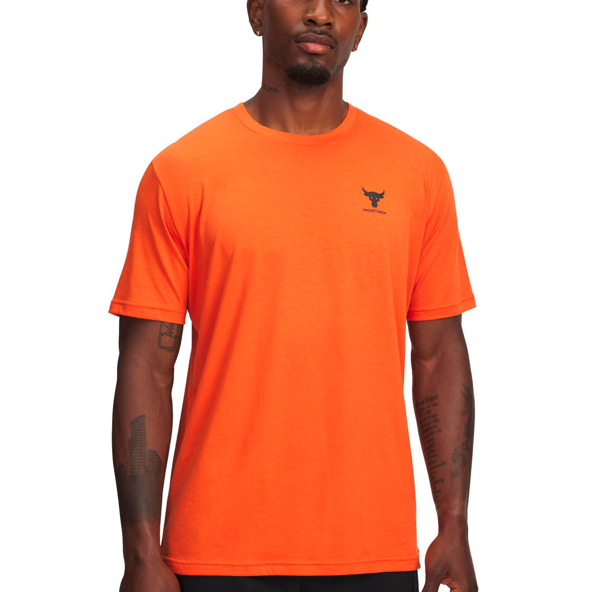 Camiseta Training Hombre Color Naranja-1