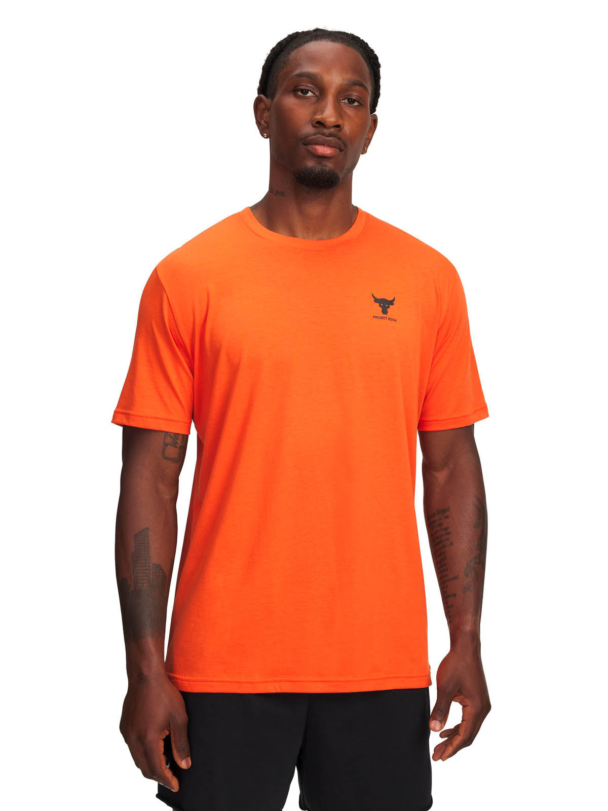 Camiseta Training Hombre Color Naranja-1