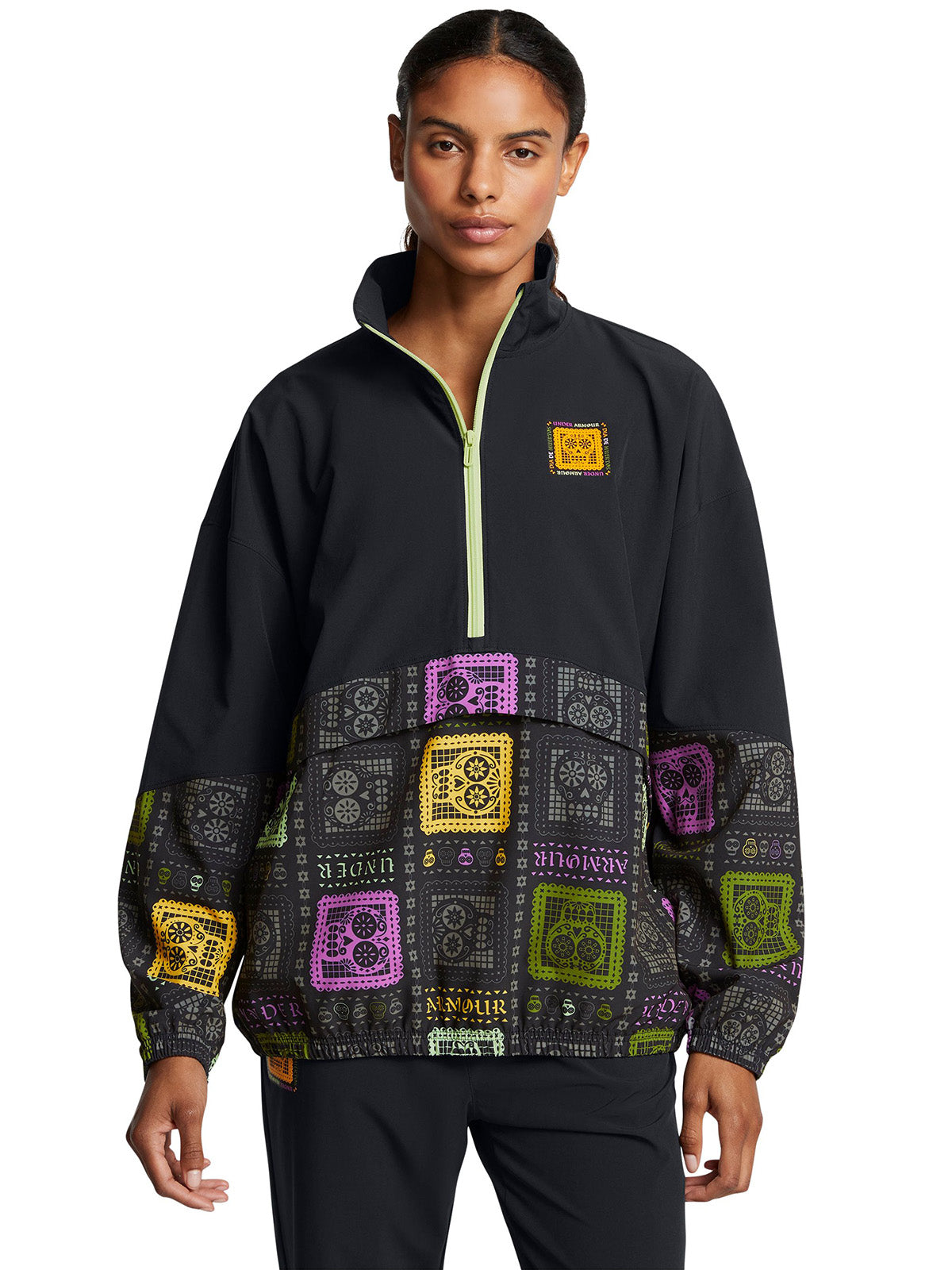 Chaqueta Training Mujer Color Negro-3