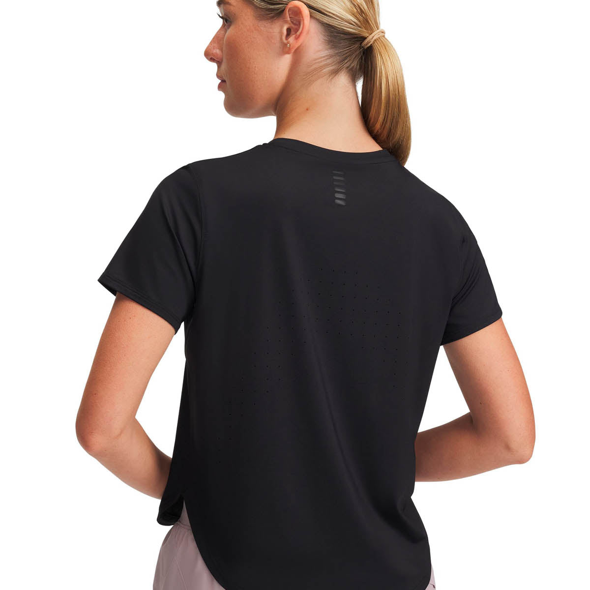 Camiseta Running Mujer Color Negro-2