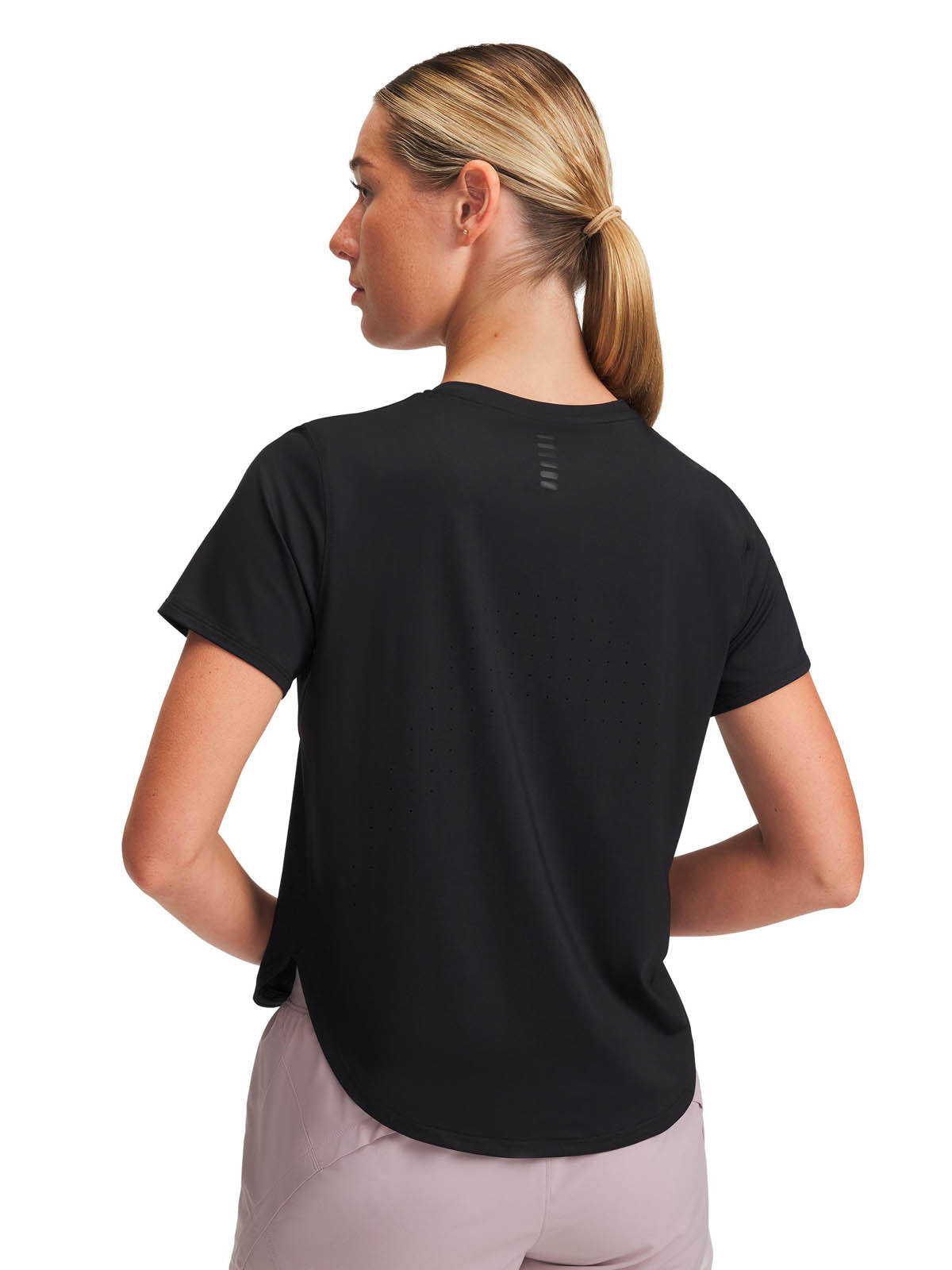 Camiseta Running Mujer Color Negro-2