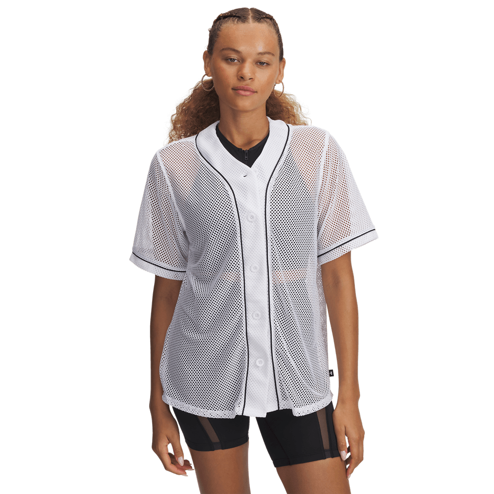 Camiseta Baseball Mujer Color Blanco