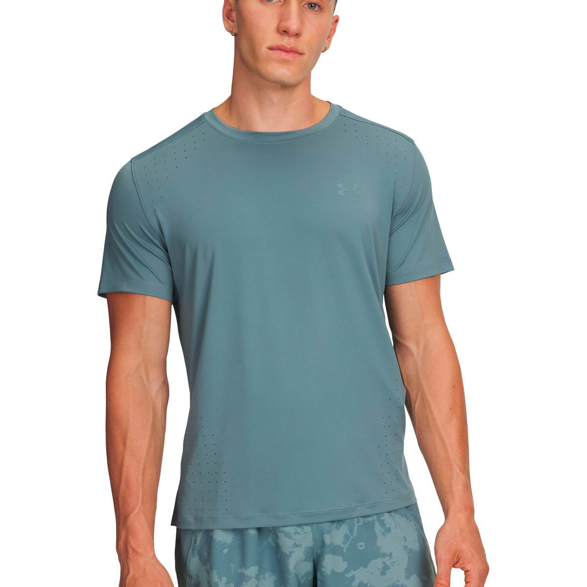 Camiseta Running Hombre Color Verde-1