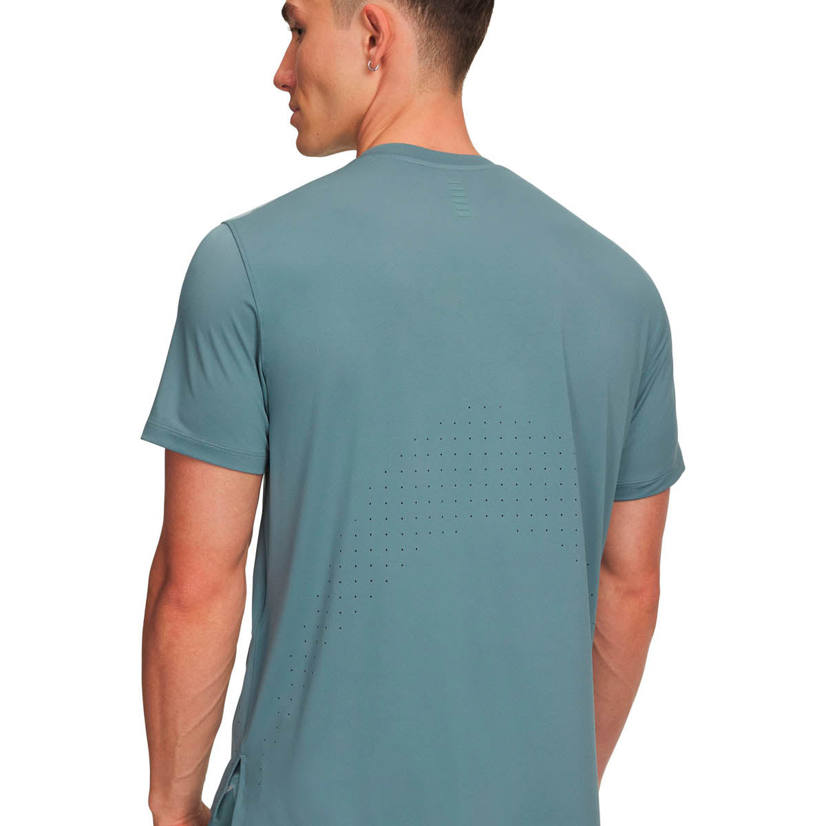 Camiseta Running Hombre Color Verde-2