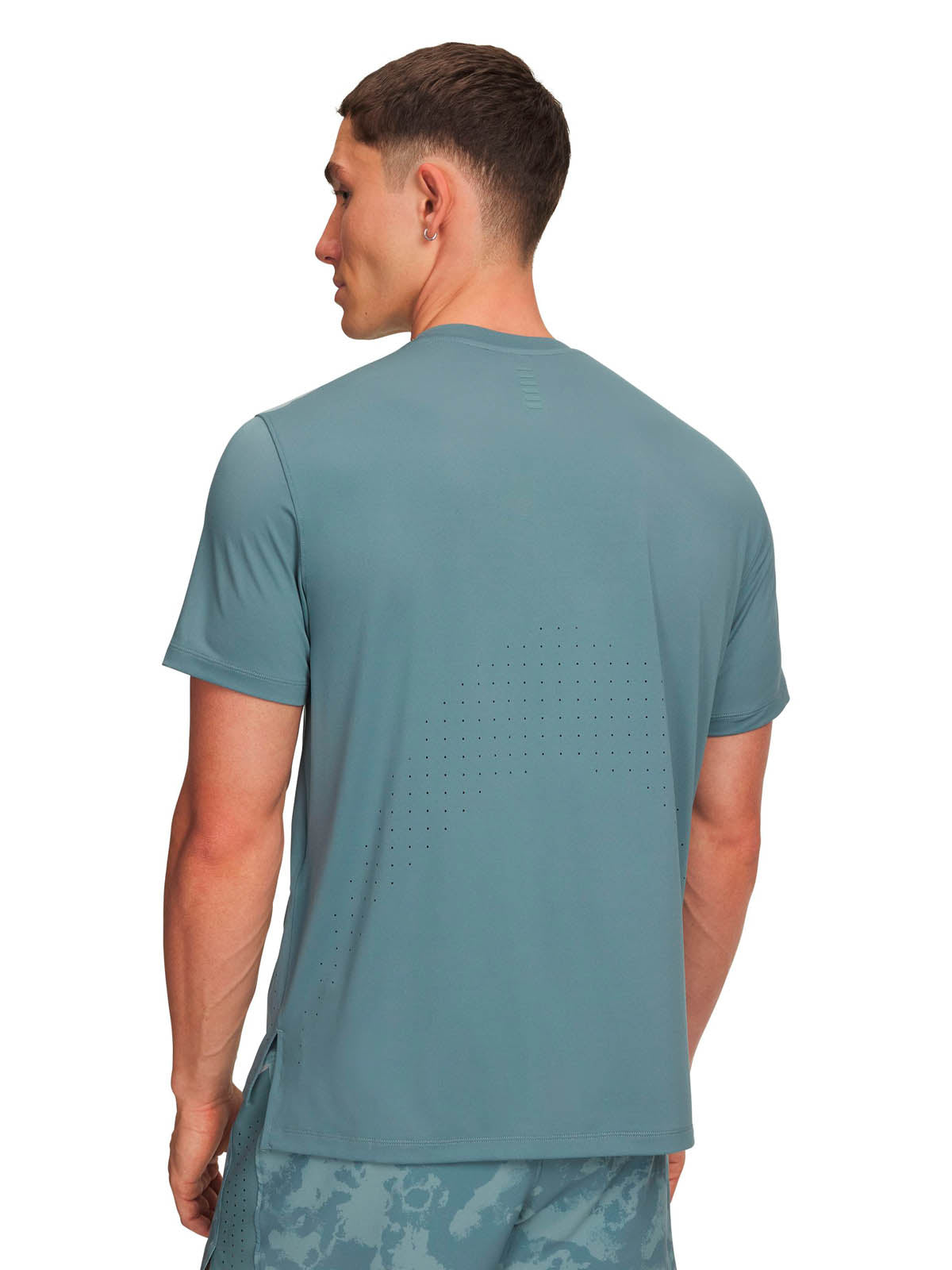 Camiseta Running Hombre Color Verde-2