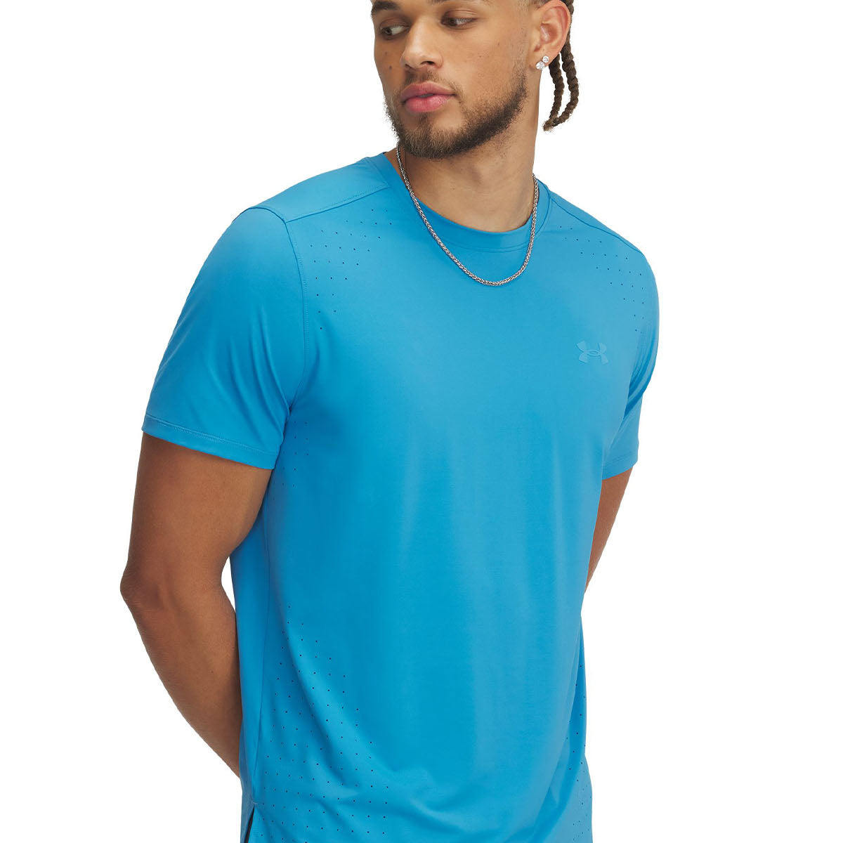 Camiseta Running Hombre Color Azul-1