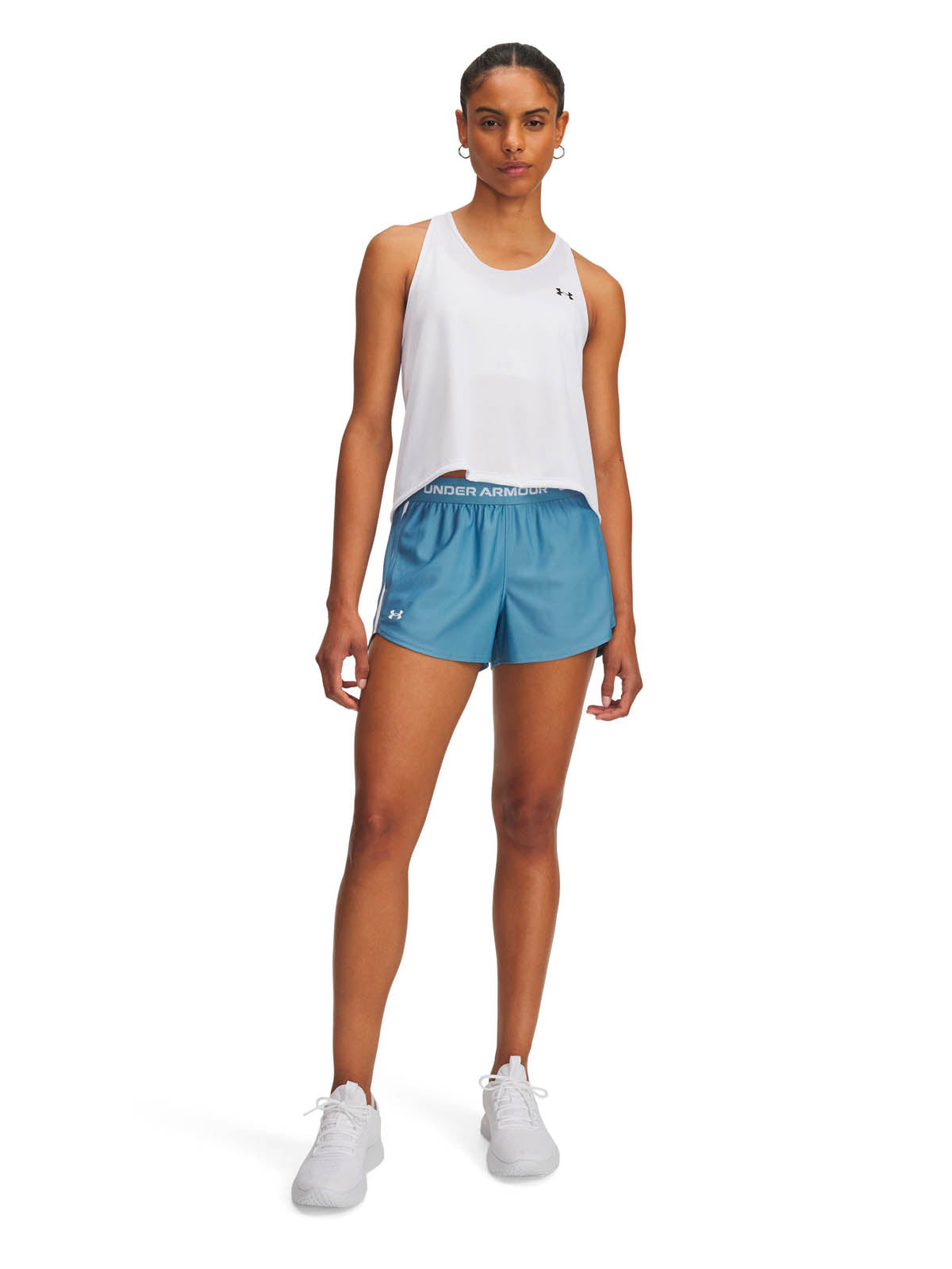 Short Training Mujer Color Azul-3