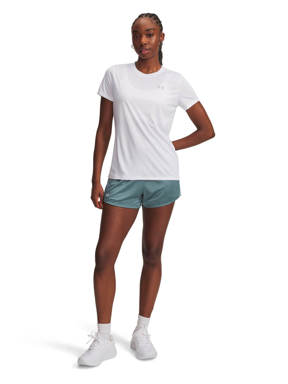 Short Training Mujer Color Azul-3